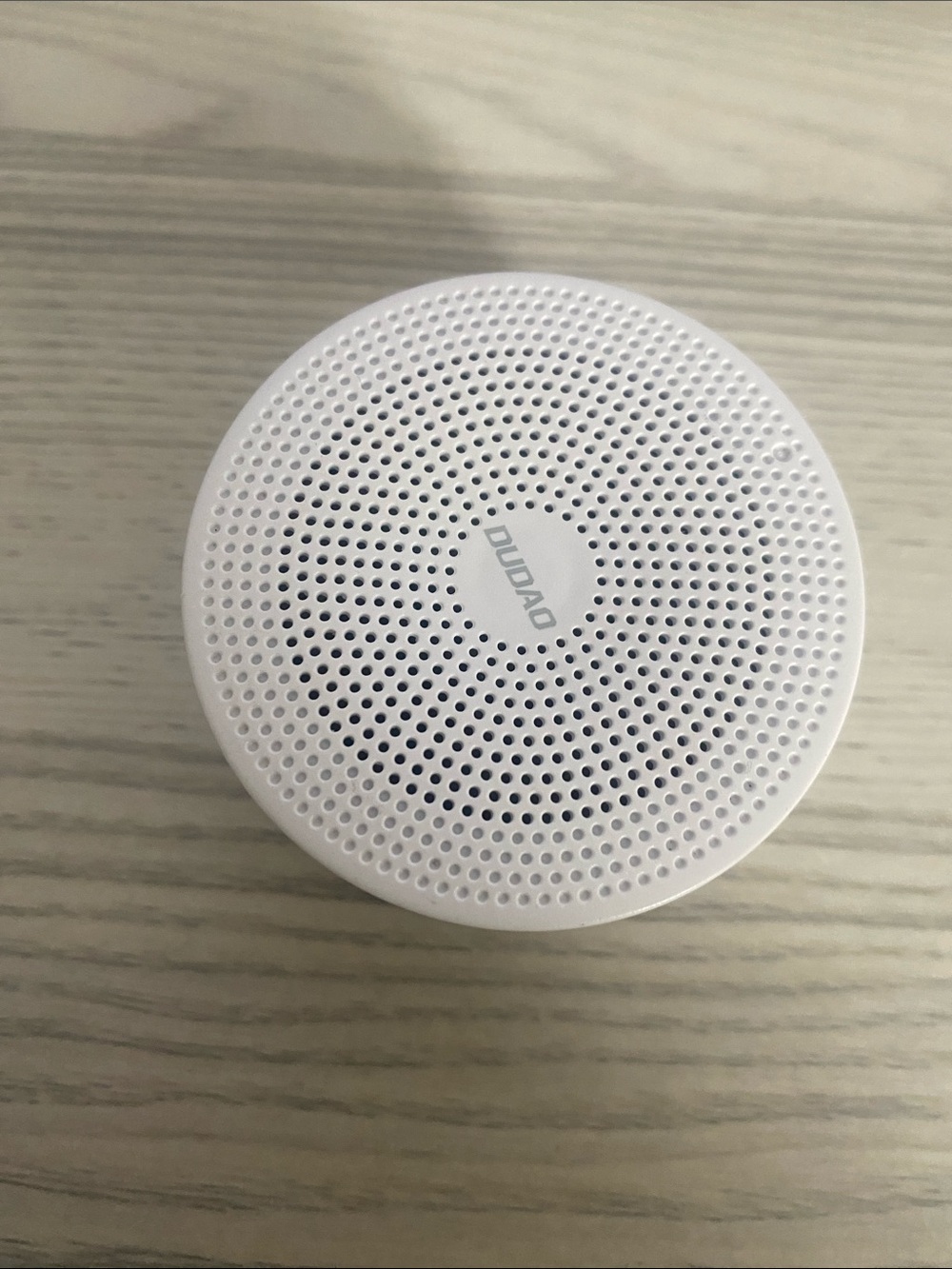 White Portable Bluetooth Speaker - Compact Wireless Audio